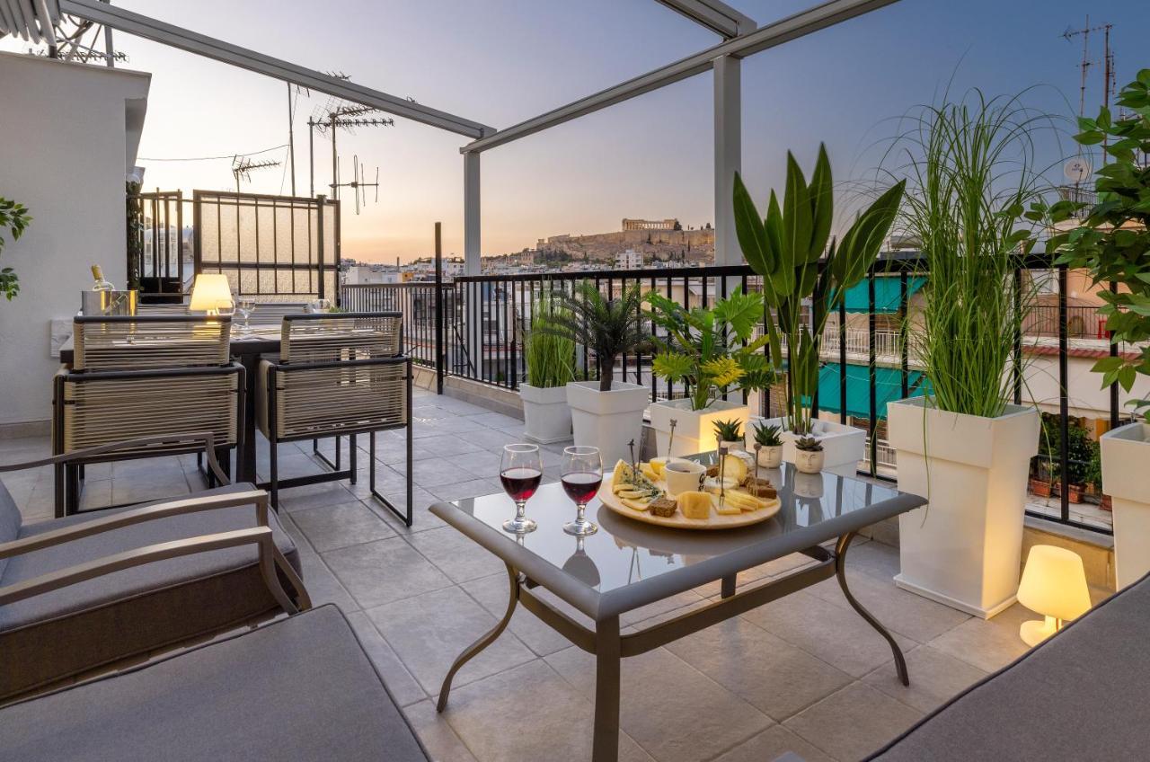 Acropolis Views Studio Apartment Atena Exterior foto