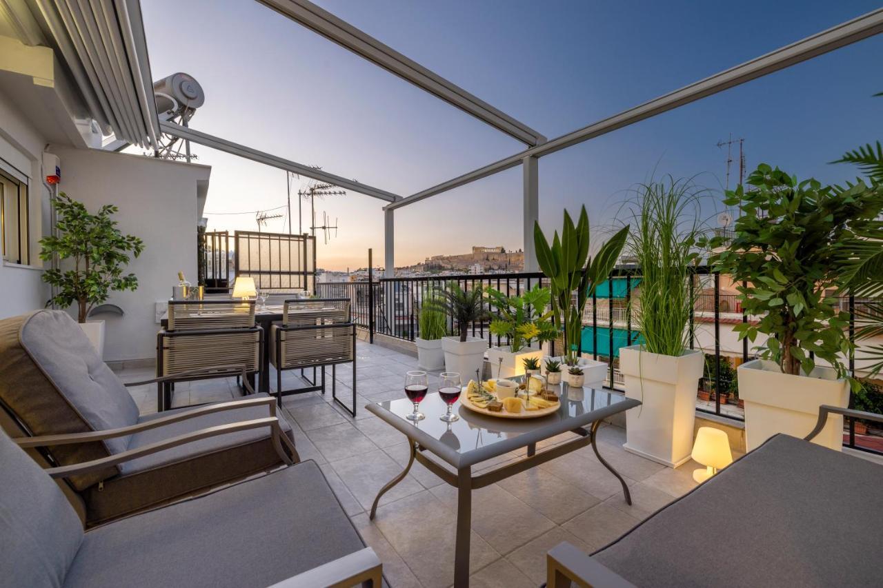 Acropolis Views Studio Apartment Atena Exterior foto